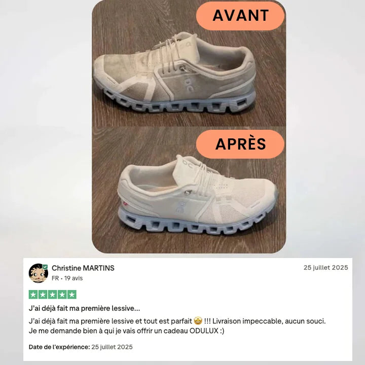 Odulux™ Nettoyant Éclair pour Chaussures